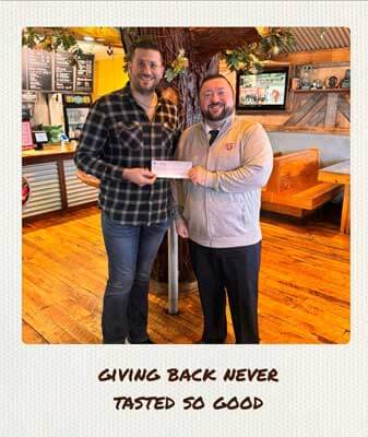 Giving back to the community